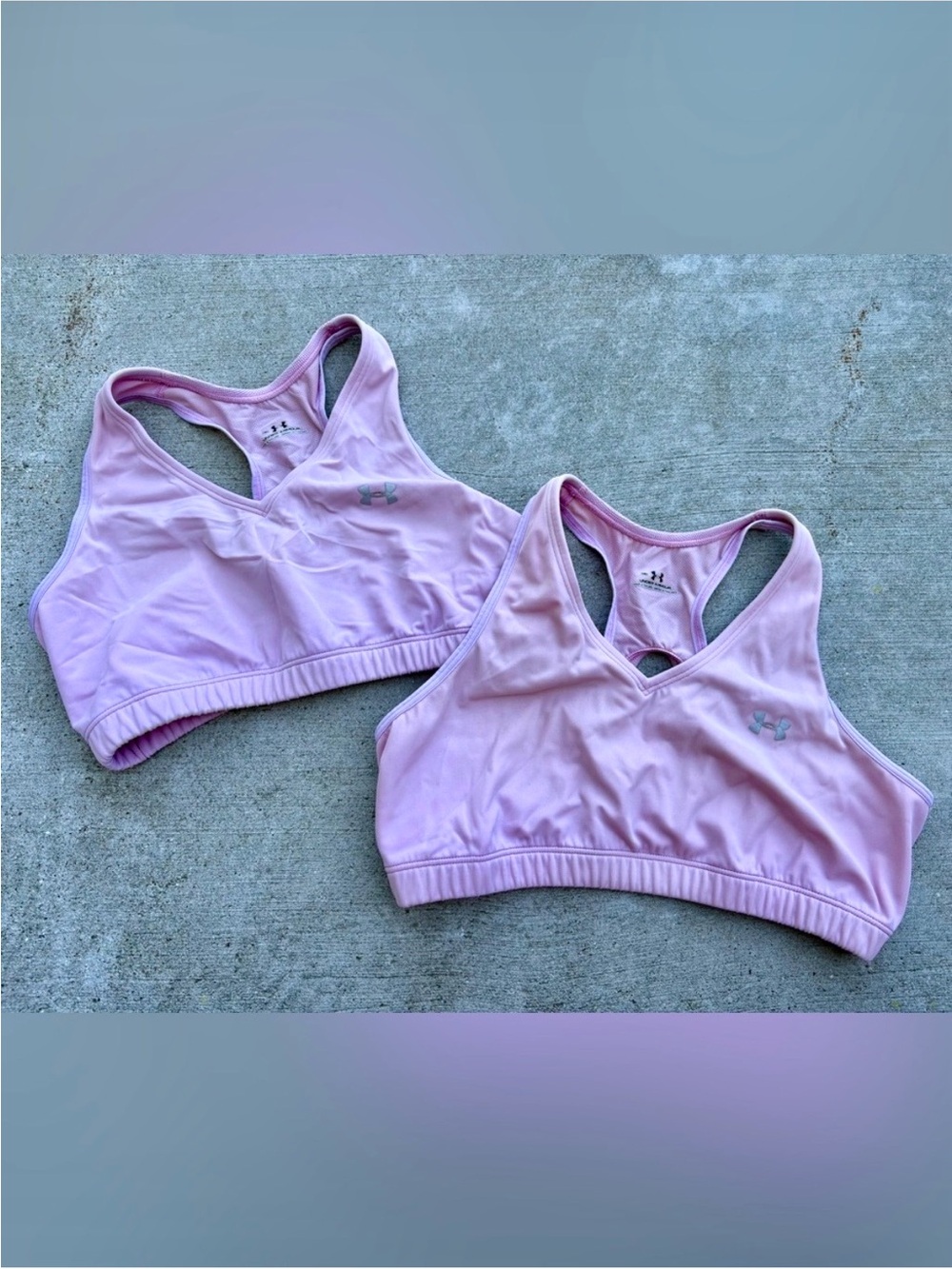 2 LIGHT PINK SPORTS BRA